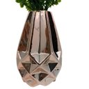 Ver imagem 3 de Vaso decorativo de cerâmica rose gold com trabalhado