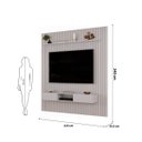 Ver imagem 7 de Painel com Bancada para Tv até 75 Polegadas Ripado Dj Móveis Trento 223 Bali