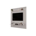 Ver imagem 4 de Painel com Bancada para Tv até 75 Polegadas Ripado Dj Móveis Trento 223 Bali