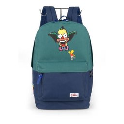 Mochila Os Simpsons Krusty Palhaço Bart Simpson VD Original:Verde - 1