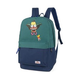 Mochila Os Simpsons Krusty Palhaço Bart Simpson VD Original:Verde - 2
