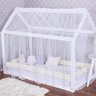 Mosquiteiro para Cama Montessoriana Tule Branco 2,00 x 1,70 - 2