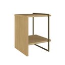 Ver imagem 2 de Mesa de Cabeceira 45,2cm com Prateleira e Nicho Infinity 2050 Genialflex