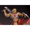 Estátua He-man e o Gato Guerreiro Classic Deluxe - He-man e Os Mestres do Universo - Sixth Scale Maq - 12