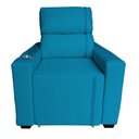 Ver imagem 3 de Poltrona Retratil e Reclinavel com Porta Copo Maisa Turquesa