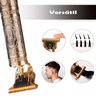 Máquina Aparador Cabelo Pelo Barba Vintage T9 Buda Portátil sem Fio Bateria Recarregável USB 110V/22 - 4