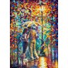 Adesivo Decorativo de Parede Romântico Casal Pintura - 1