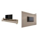 Ver imagem 2 de Rack com Painel Ripado para TV até 86 Polegadas 230cm Vivare