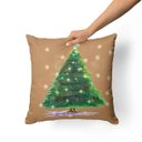 Ver imagem 3 de Kit Com 3 Capas Para Almofadas Decorativas Árvore De Natal Brilhante