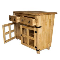 Ilha Gourmet para Cozinha Madeira Maciça - 1