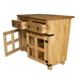 Ilha Gourmet Para Cozinha Madeira Maciça - 1