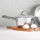 Ver imagem 4 de Panela Allegra Aço Inox Fundo Triplo Fogões de Indução 16 Cm 1,5 L - Tramontina 62651161