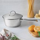 Ver imagem 3 de Panela Allegra Aço Inox Fundo Triplo Fogões de Indução 16 Cm 1,5 L - Tramontina 62651161