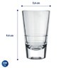 Copo de Dose 100ml Caninha Nadir Copinho Shot Pinga de Vidro Cachaça Aperitivo - 3