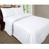 Capa para Edredom de Pluma Queen - Percal 400 Fios Maquinetado - Branco - 1