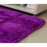 Tapete Shaggy Europa Roxo 1,00Mx1,50M-Costa Oro - 2