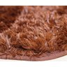 Tapete Shaggy Europa Marrom Chocolate 2,00Mx3,00M Costa Oro - 3