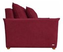 Ver imagem 5 de Poltrona-Cama Monica Retratil Macia Quarto Visita Sala Suede:Bordô/Suede
