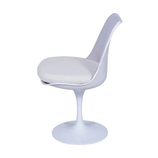 Cadeira Tulipa Saarinen sem Braço Branca - Branco - 2