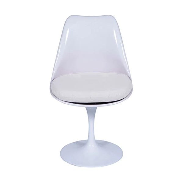 Cadeira Tulipa Saarinen sem Braço Branca - Branco - 1