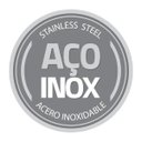 Ver imagem 2 de Cuba 2/4 Inox Sem Alças 65 Mm - Aço 430 61054062