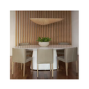 Ver imagem 2 de Mesa de Jantar Cone Oval 120x80cm Laqueada - Branco