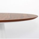 Ver imagem 2 de Mesa de Jantar Cone 110cm Tampo Pau Ferro - Branco