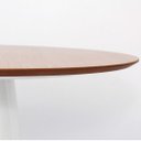 Ver imagem 2 de Mesa de Jantar Cone 110cm Tampo Freijó - Branco