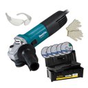Ver imagem 1 de Esmerilhadeira 850W 4.1/2 Pol. M9510B Makita + Acess 220V