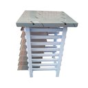 Ver imagem 5 de Kit - Mesa Apoio Mes-004 Bancada Capacidade 8 Níveis + 8 Assadeiras 35x35 - Progás