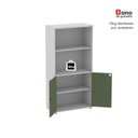 Ver mais imagens de Armário para Escritório 02 Portas Pivotante Cinza/Salvia