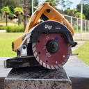 Ver imagem 4 de Serra Mármore 4.3/8'' Esm1300 127v 1300w Wap