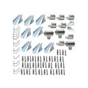 Ver imagem 1 de Kit Super Calha Telhado Beiral 0,30x15m Galv Saída Redonda