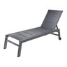 Espreguiçadeira Empilhável Área Externa Outdoor Itacaré Rivatti Alumínio Tela Mesh Estofada - 1