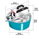 Ver imagem 4 de Panela Mexedora de Doces Automático Elétrica 10 Litros Saro Pa10raz Bivolt