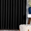 Ver imagem 3 de Cortina Blackout Tecido 2.80m X 2.50m para Trilho Suíço Sala Quarto:preto