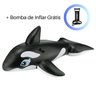 Bote Baleia Inflável Bóia Gigante Piscina Com Alça - 6