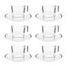 Jogo 6 Xicara com Pires para Cafe Expresso 90ml - 1