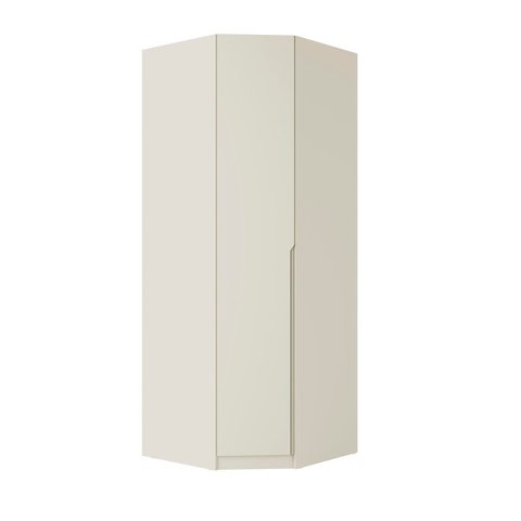Guarda Roupa Bend Canto 45º Mdf 91x240cm Abertura Esquerda Luna C851