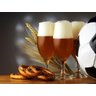 Papel De Parede Bebida Cerveja Futebol Bola 3D 6M² Al61 - 3