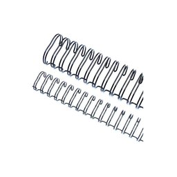Wire-o Garra Duplo 1/2 100 Folha Carta 3x1 Preto 100 Unidade - 3