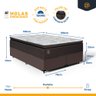 Cama Box com Colchão Ravena Molas Ensacadas com Pillow Top Queen 158cm - 3