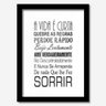 Quadro Decorativo A Vida É Curta 33cmx24cm Los Quadros - 1