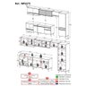 Cozinha Modulada Completa 357cm 6 Peças com Balcão para Cooktop Veneza Multimóveis MP2275  - 4