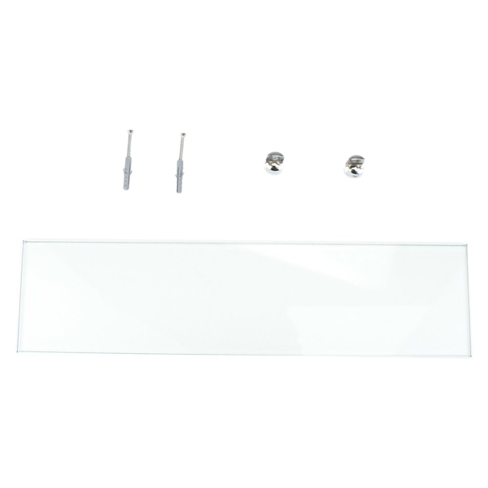 Kit 3 Prateleiras De Vidro 40X10 cm - Sanit - 4