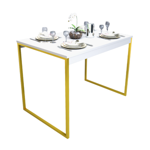 Mesa Jantar Apartamento Industrial 100% Mdf Compacta 100x60