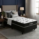 Ver imagem 2 de Cama Box Solteiro Ortobom Conjugada Union Ortopedic Espuma D28 88 Cm