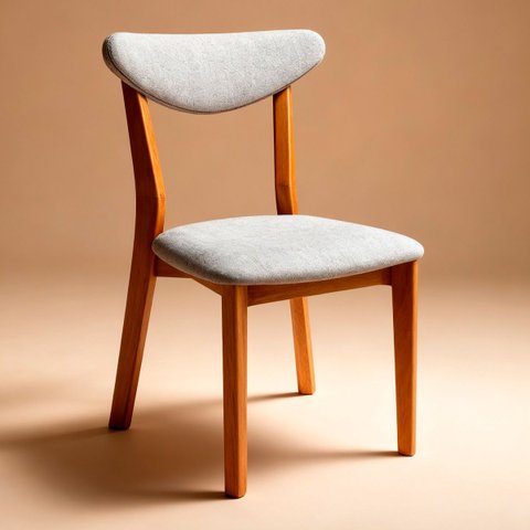 Cadeira de Jantar Madeira Maciça Estofada Floripa Imbuia