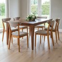 Ver imagem 5 de Cadeira de Jantar Madeira Maciça Estofada Floripa Imbuia