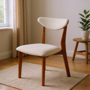 Cadeira de Jantar Madeira Maciça Estofada Floripa Imbuia